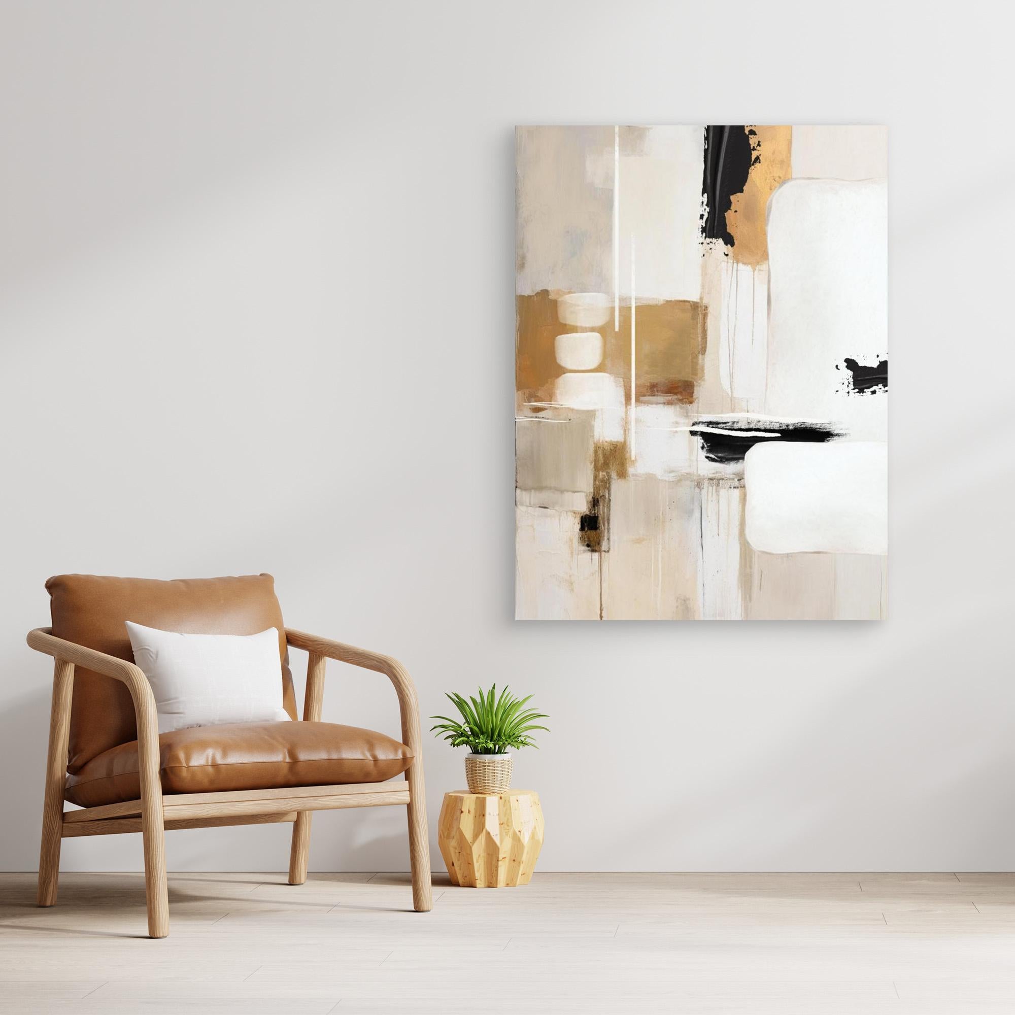 Abstract In Beige 3 