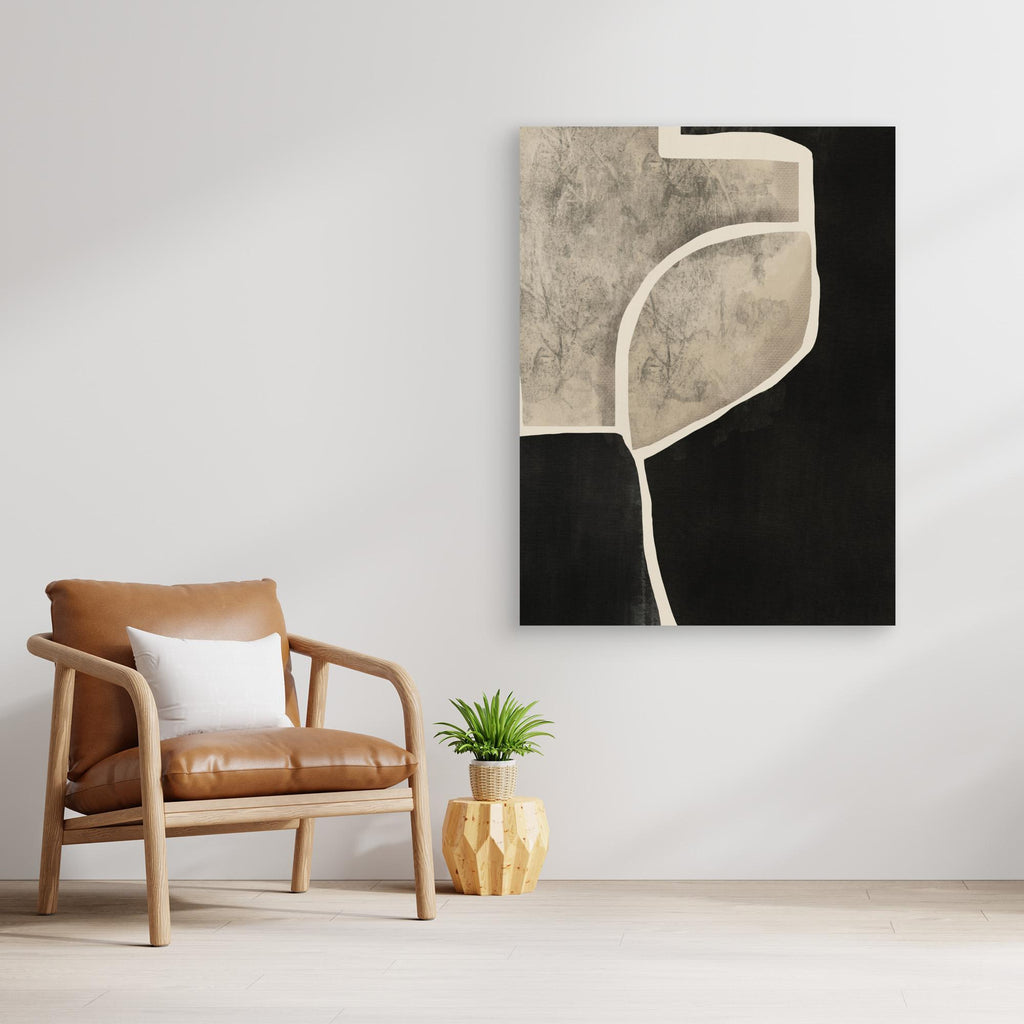 Black Abstract Mosaic