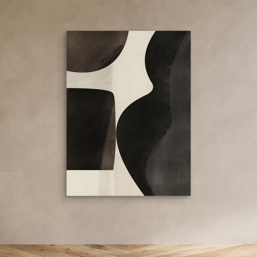 Black Abstract Collage 