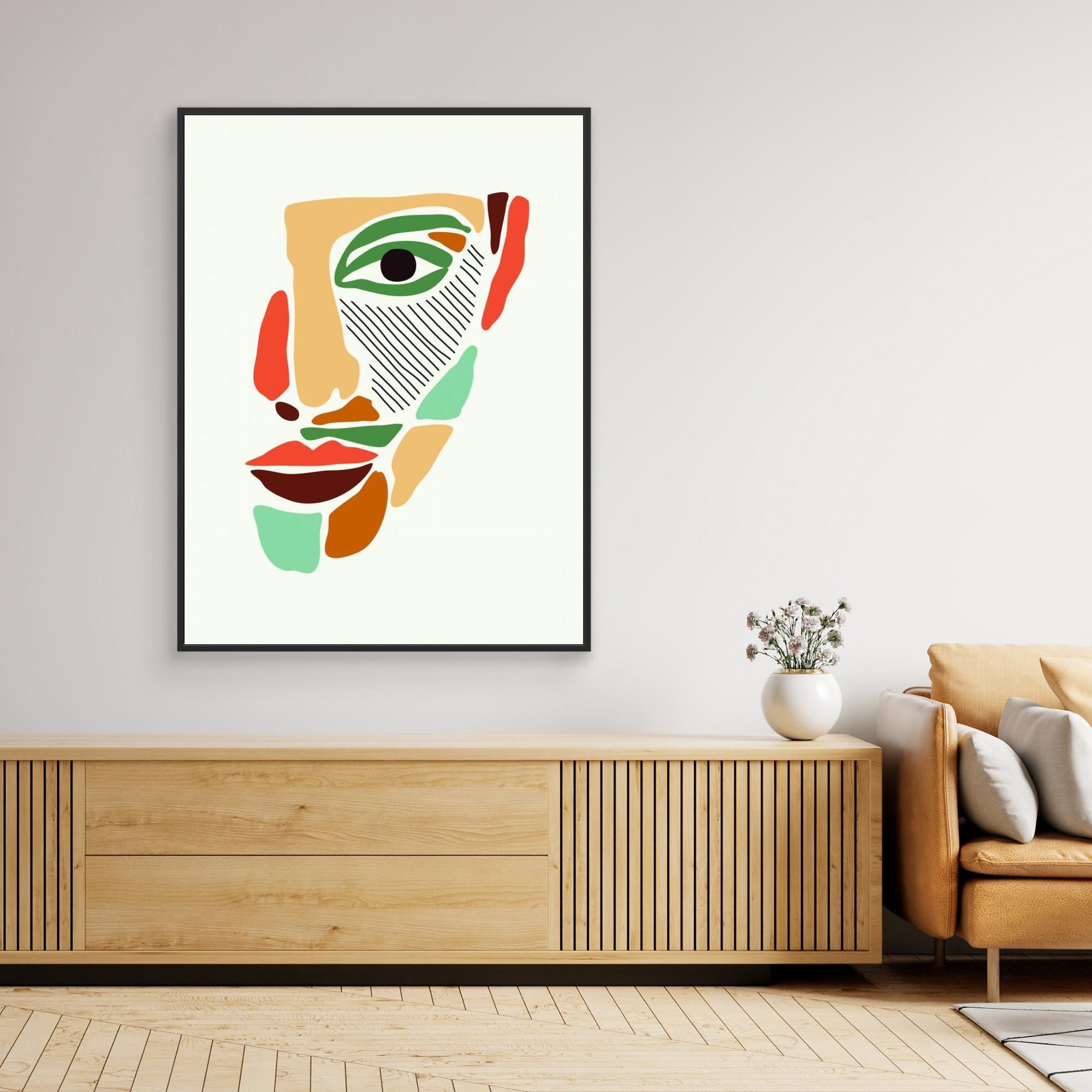 Color Abstract Faces 
